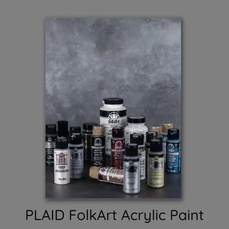 Plaid acrylic paint for DIY projects and where to find them