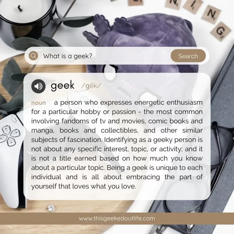 Definition of Geek, This Geeked Out Life Blog