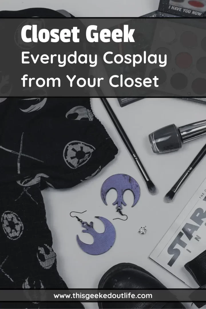 Everyday Cosplay image from your closet for Pinterest