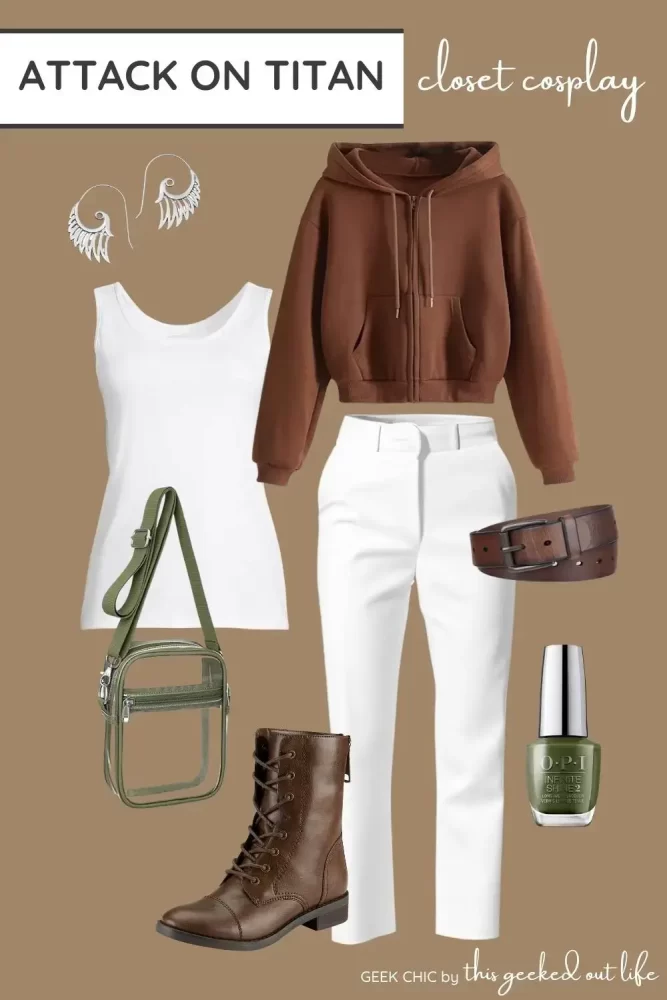 Everyday Geek Chic Costumes from Your Closet Fashion, Attack on Titan