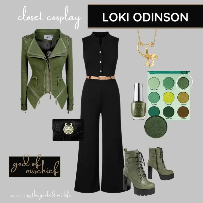 Loki Closet Cosplay outfit inspiration for Closet Geeks