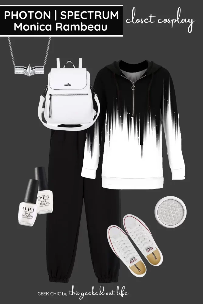 Closet Geek Chic Fashion Outfit for Spectrum Photon Monica Rambeau